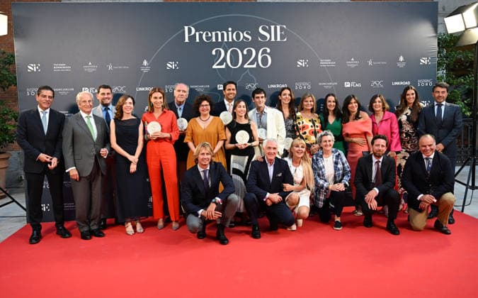 SIE, Spain Is Excellence, celebrates the 2026 SIE Awards ceremony with Iker Casillas, Carmen Posadas, Cari Lapique, Pepa Munoz, Fernando Verdasco, and Palomo Spain during the 2026 SIE Awards ceremony held at the Thyssen-Bornemisza National Museum on June 15, 2026, in Madrid, Spain. The event brings together leading figures from tourism, culture, gastronomy, fashion, sports, and Spanish business for an evening designed to recognize companies, institutions, and professionals who contribute to positioning Spain as an international benchmark for excellence in tourism. PEOPLE AWARDS OR Madrid Madrid Spain,detected_source_language  Copyright: xOscarxOrtizx 7600244
