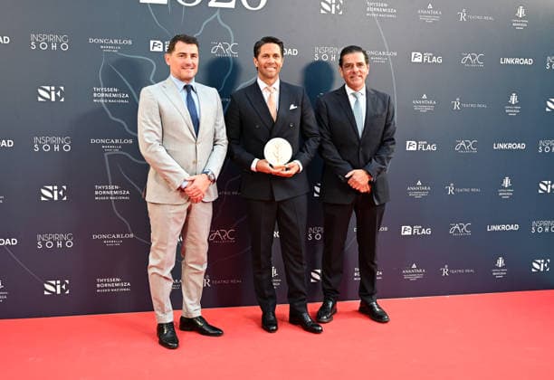 SIE, Spain Is Excellence, is hosting the 2026 SIE Awards Iker Casillas and Fernando Verdasco at the 2026 SIE Awards ceremony, held at the Thyssen-Bornemisza National Museum on June 15, 2026, in Madrid, Spain. The event brings together leading figures from tourism, culture, gastronomy, fashion, sports, and Spanish business for an evening designed to recognize companies, institutions, and professionals who contribute to positioning Spain as an international benchmark for excellence in tourism. PEOPLE AWARDS OR Madrid Madrid Spain,detected_source_language  Copyright: xOscarxOrtizx 7600270