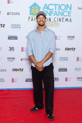 Action Enfance Fait Son Cinema Festival Melvin Boomer attends 9th Action Enfance Fait Son Cinema Festival at Le Grand REX on June 15 2026 in Paris, France. Photo by Nasser Berzane ABACAPRESS.COM Paris France  Copyright: xBerzanexNasser ABACAx