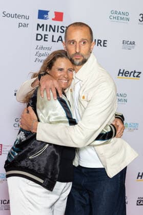 Action Enfance Fait Son Cinema Festival Lisa Azuelos, Arie Elmaleh attends 9th Action Enfance Fait Son Cinema Festival at Le Grand REX on June 15 2026 in Paris, France. Photo by Nasser Berzane ABACAPRESS.COM Paris France  Copyright: xBerzanexNasser ABACAx