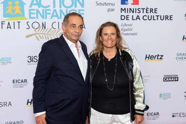 Action Enfance Fait Son Cinema Festival Laurent Fontaine, Lisa Azuelos attends 9th Action Enfance Fait Son Cinema Festival at Le Grand REX on June 15 2026 in Paris, France. Photo by Nasser Berzane ABACAPRESS.COM Paris France  Copyright: xBerzanexNasser ABACAx