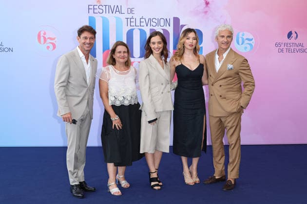 65e Festival de TÃ lÃ vision de Monte-Carlo - jour 4 Giorgio Pasotti , Frederica Rossi , Denise Tantucci , Claudia Tosoni and Gianluca Cannizzo 65e Festival de TÃ lÃ vision de Monte-Carlo Ã Monaco, le 15 juin 2026. The 65th Monte-Carlo Television Festival in Monaco, June 15, 2026.  Copyright: xFabricexChasseryx