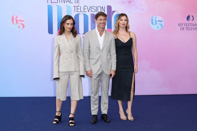 65e Festival de TÃ lÃ vision de Monte-Carlo - jour 4 Denise Tantucci , Giorgio Pasotti , Claudia Tosoni 65e Festival de TÃ lÃ vision de Monte-Carlo Ã Monaco, le 15 juin 2026. The 65th Monte-Carlo Television Festival in Monaco, June 15, 2026.  Copyright: xFabricexChasseryx