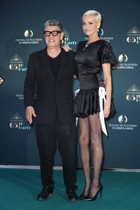 The Roaring Party pendant le 65e Festival de TÃ lÃ vision de Monte-Carlo Marc Lavoine et Adriana Karembeu The Roaring Party pendant le 65e Festival de TÃ lÃ vision de Monte-Carlo Ã Monaco, le 15 juin 2026. The Roaring Party during the the 65th Monte-Carlo Television Festival in Monaco, June 15, 2026.  Copyright: xFabricexChasseryx