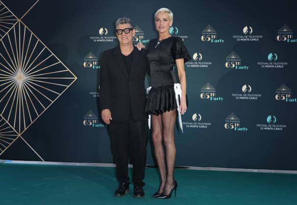 The Roaring Party pendant le 65e Festival de TÃ lÃ vision de Monte-Carlo Marc Lavoine et Adriana Karembeu The Roaring Party pendant le 65e Festival de TÃ lÃ vision de Monte-Carlo Ã Monaco, le 15 juin 2026. The Roaring Party during the the 65th Monte-Carlo Television Festival in Monaco, June 15, 2026.  Copyright: xFabricexChasseryx