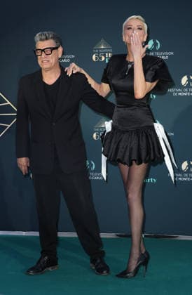 The Roaring Party pendant le 65e Festival de TÃ lÃ vision de Monte-Carlo Marc Lavoine et Adriana Karembeu The Roaring Party pendant le 65e Festival de TÃ lÃ vision de Monte-Carlo Ã Monaco, le 15 juin 2026. The Roaring Party during the the 65th Monte-Carlo Television Festival in Monaco, June 15, 2026.  Copyright: xFabricexChasseryx