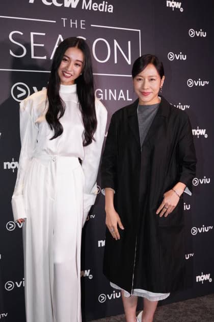 HONG KONG, CHINA - JUNE 15: Japanese model actress Mitsuki Kimura (also known as Koki) (L) and actress Karena Lam attend the premiere of Viu original series The Season on June 15, 2026 in Hong Kong, China.  Copyright: xVCGx 111648351072