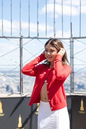 Momona Tamada visit Empire State Building Momona Tamada visits the Empire State Building ahead of the premiere of Season 2 of the Netflix series Avatar: The Last Airbender, scheduled for June 25, in New York City, United States, on Monday, June 15, 2026. NEW YORK NEW YORK UNITED OF AMERICA Copyright: xVANESSAxCARVALHOx