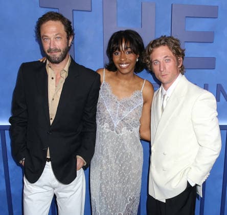 FX s The Bear Final Family Meal Event Ebon Moss-Bachrach, Ayo Edebiri and Jeremy Allen White attending FX s The Bear Final Family Meal Event held at Nine Orchard on June 15, 2026 in New York City, NY New York City Nine Orchard NY USA Copyright: xStevenxBergman AFF-USA.COMx