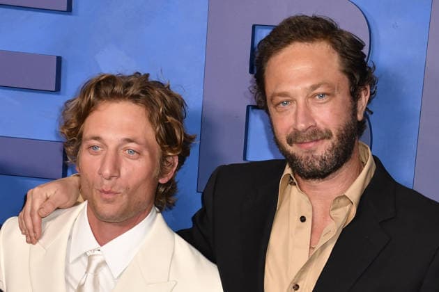 NEW YORK, NY - JUNE 15: Jeremy Allen White and Ebon Moss-Bachrach at FX s The Bear Final Family Meal Event at Nine Orchard on June 15, 2026 in New York City. Copyright: xmpi099 MediaPunchx