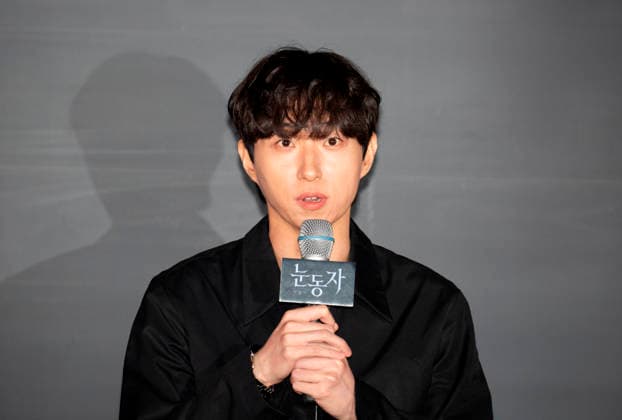 Yeom Ji-Ho, June 15, 2026 : Director Yeom Ji-Ho at a press conference for the new movie The Eyes in Seoul, South Korea. The Korean thriller film will hit local screens on June 24.  aflo_334569726