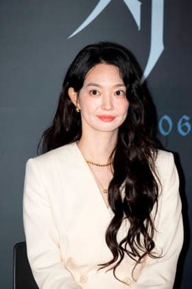 Shin Min-Ah, June 15, 2026 : Cast member Shin Min-Ah at a press conference for the new movie The Eyes in Seoul, South Korea. The Korean thriller film will hit local screens on June 24.  aflo_334569844