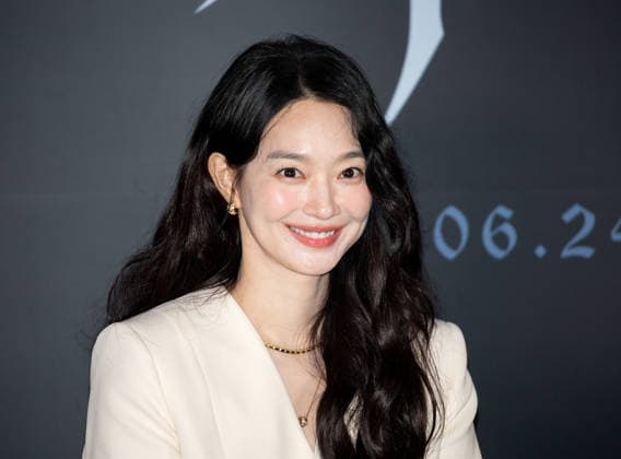 Shin Min-Ah, June 15, 2026 : Cast member Shin Min-Ah at a press conference for the new movie The Eyes in Seoul, South Korea. The Korean thriller film will hit local screens on June 24.  aflo_334569953