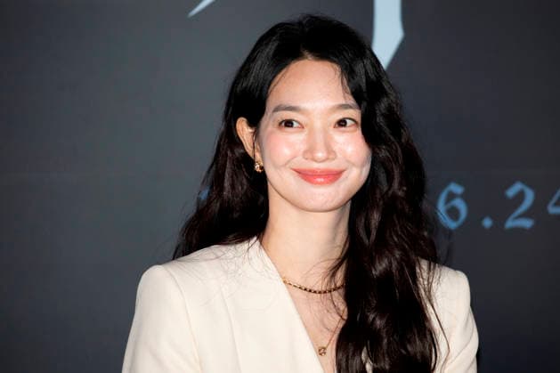 Shin Min-Ah, June 15, 2026 : Cast member Shin Min-Ah at a press conference for the new movie The Eyes in Seoul, South Korea. The Korean thriller film will hit local screens on June 24.  aflo_334570114