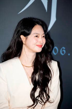 Shin Min-Ah, June 15, 2026 : Cast member Shin Min-Ah at a press conference for the new movie The Eyes in Seoul, South Korea. The Korean thriller film will hit local screens on June 24.  aflo_334570165