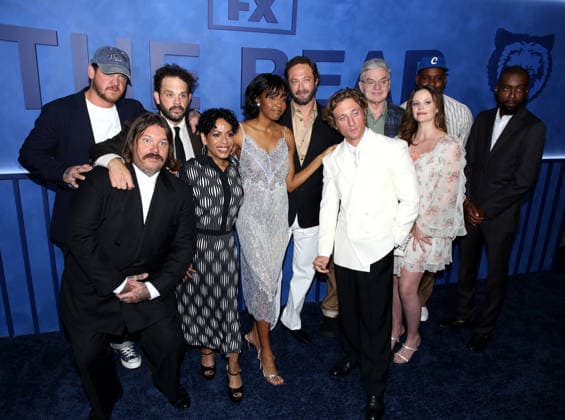 FX s The Bear Final Family Meal Event Paulie James, Matty Matheson, Ricky Staffieri, Liza Colon-Zayas, Ayo Edebiri, Ebon Moss-Bachrach, Jeremy Allen White, Oliver Platt, Sarah Ramos, Lionel Boyce and Corey Hendrix attending FX s The Bear Final Family Meal Event held at Nine Orchard on June 15, 2026 in New York City, NY New York City Nine Orchard NY USA Copyright: xStevenxBergman AFF-USA.COMx