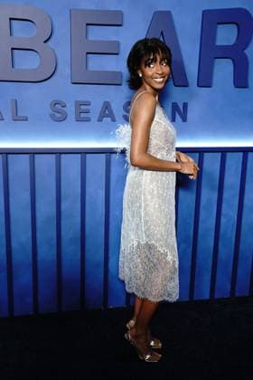 Ayo Edebiri at arrivals for THE BEAR Final Family Meal Event, Nine Orchard, New York, NY, June 15, 2026. Photo By: Kristin Callahan Everett Collection THE BEAR Final Family Meal Event PUBLICATIONXNOTxINxCANxCHNxFRAxITAxJPNxNORxPOLxRUSxESPxUKxUSA