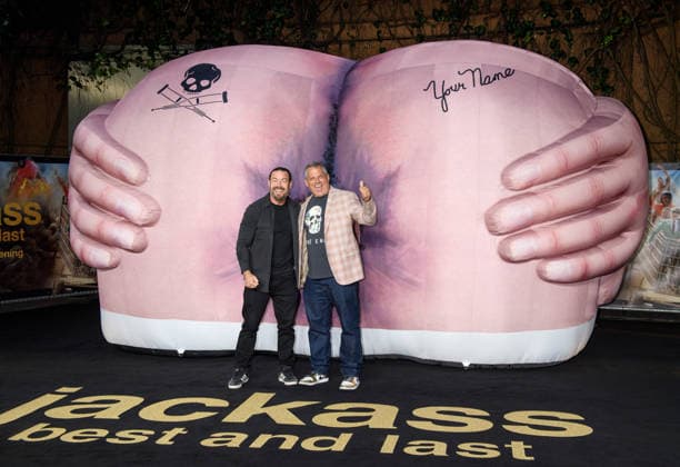 Fan screening for Jackass: Best and Last at BFI IMAX Waterloo,London, UK on 15 June 2026 Chris Pontius and Director Jeff Tremaine attend the fan screening for jackass: best and last at BFI IMAX Waterloo, London, UK on 15 June 2026., Credit:Tina Korhonen Tina Korhonen - B162 Avalon United Kingdom, London  Copyright: xTinaxKorhonenx xTinaxKorhonenx-xB162x xAvalonx 1110438961
