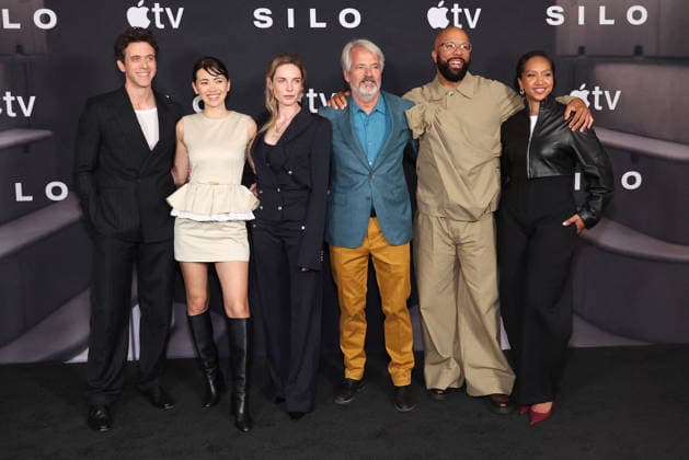 Apple TV s Silo Season 3 Photocall - Paris Ashley Zukerman, Jessica Henwick, Rebecca Ferguson, Graham Yost, Common, Alexandria Riley, At The Apple TV s Silo Season 3 Photo Call At The Four Seasons Hotel Los Angeles at Beverly Hills In Los Angeles CA, USA on June 15 , 2026. Photo by Fati S ABACAPRESS.COM Los Angeles CA United States  Copyright: xFatixSadou ABACAPRESS.COMx