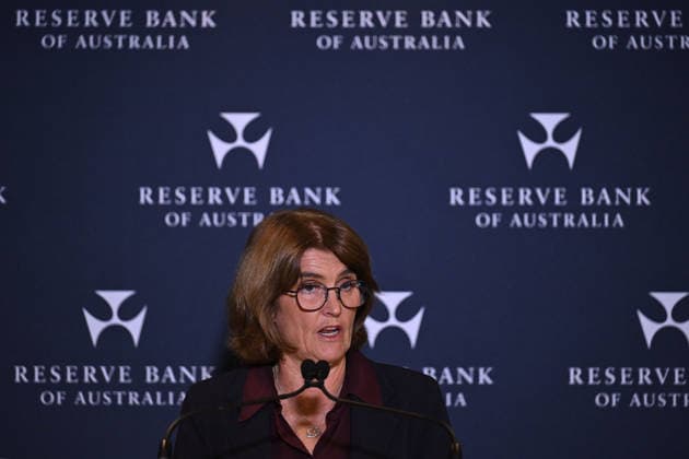RESERVE BANK RATES DECISION, RBA Governor Michele Bullock addresses the media during a Reserve Bank of Australia press conference, in Sydney, Tuesday, June 16, 2026. The Reserve Bank of Australia has left interest rates on hold following its monthly board meeting. ( NO ARCHIVING SYDNEY NEW SOUTH WALES AUSTRALIA  Copyright: xDEANxLEWINSx 20260616133219074190