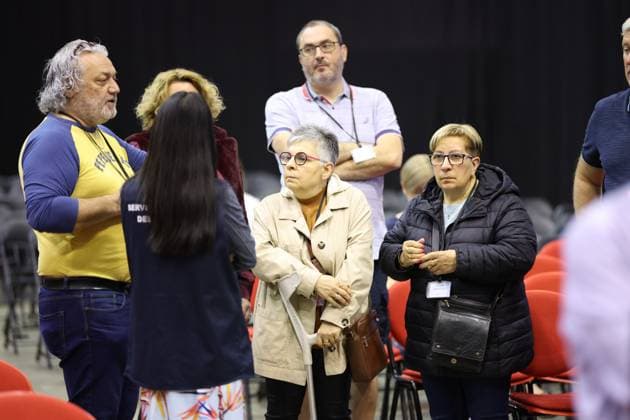 Victim Crocefissa Fifa Ricotta pictured during the session to debate the sentence at the trial of P. and A. Falzone, at the assize court of Hainaut Province, in Mons, on Tuesday 16 June 2026. The trial of the two men concerns the 2022 tragedy in Strepy-Bracquegnies, where a car plowed into a carnival parade around 5:00. Six people died at the scene, and a seventh months later in the hospital. P. Falzone was found guilty for seven murders and 79 attempted murders. A. Falzone was found guilty of 59 failure to assist a person in danger.  VIRGINIExLEFOUR 177838288