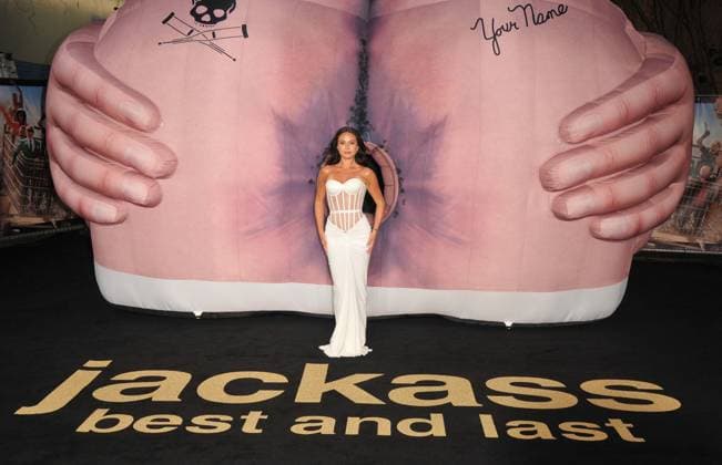 Jackass: Best and Last UK Fan Screening, London Olivia Hawkins at the Jackass: Best and Last UK Fan Screening, BFI Imax, Charlie Chaplin Walk, Waterloo, on Monday 15 June 2026 in London, England, UK. CAP CAN CAN London UK Great Britain Copyright: xCanxNguyen CapitalxPicturesx
