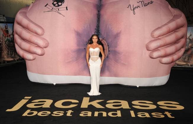 Jackass: Best and Last UK Fan Screening, London Olivia Hawkins at the Jackass: Best and Last UK Fan Screening, BFI Imax, Charlie Chaplin Walk, Waterloo, on Monday 15 June 2026 in London, England, UK. CAP CAN CAN London UK Great Britain Copyright: xCanxNguyen CapitalxPicturesx