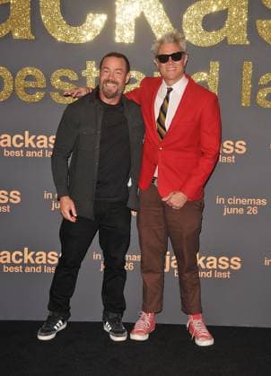Jackass: Best and Last UK Fan Screening, London Chris Pontius and Johnny Knoxville at the Jackass: Best and Last UK Fan Screening, BFI Imax, Charlie Chaplin Walk, Waterloo, on Monday 15 June 2026 in London, England, UK. CAP CAN CAN London UK Great Britain Copyright: xCanxNguyen CapitalxPicturesx