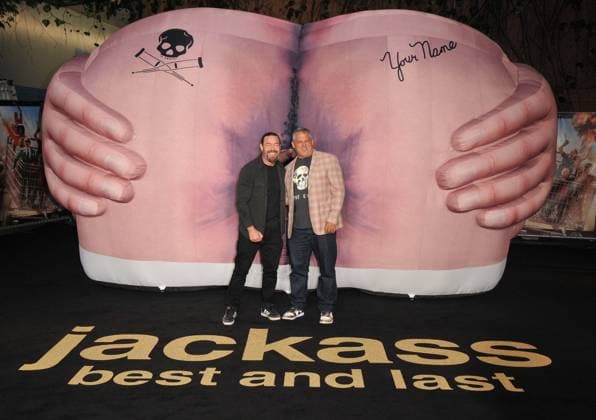 Jackass: Best and Last UK Fan Screening, London Chris Pontius and Jeff Tremaine at the Jackass: Best and Last UK Fan Screening, BFI Imax, Charlie Chaplin Walk, Waterloo, on Monday 15 June 2026 in London, England, UK. CAP CAN CAN London UK Great Britain Copyright: xCanxNguyen CapitalxPicturesx
