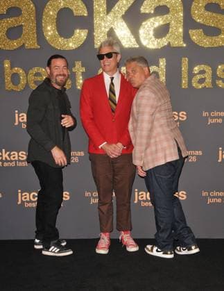 Jackass: Best and Last UK Fan Screening, London Chris Pontius and Johnny Knoxville and Jeff Tremaine at the Jackass: Best and Last UK Fan Screening, BFI Imax, Charlie Chaplin Walk, Waterloo, on Monday 15 June 2026 in London, England, UK. CAP CAN CAN London UK Great Britain Copyright: xCanxNguyen CapitalxPicturesx