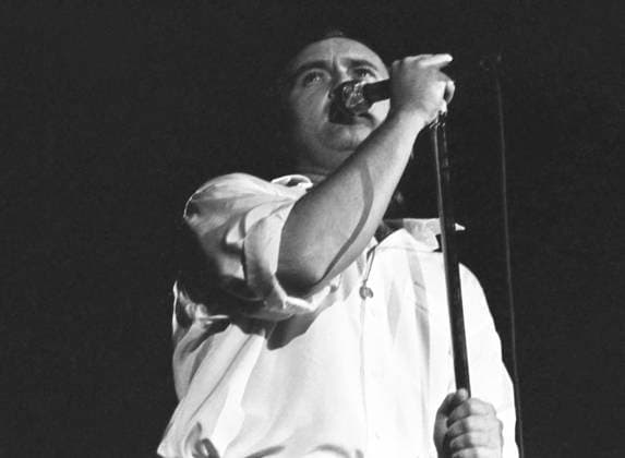 Orlando, Florida, USA: GENESIS - PHIL COLLINS - performing during the Invisible Touch Tour - Citrus Bowl - Feb. 28, 1987  - ZUMAh235 19870228_zmp_h235_043 Copyright: xChristopherxHeltonx