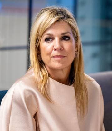 Londen, The Netherlands, 2026-06-16 09:11:47 LONDON, 16-06-2026, Queen Maxima at a roundtable discussion with financial service providers at Nationwide. The Queen is visiting London in her capacity as Special Advocate of the United Nations Secretary-General for Financial Health (UNSGSA). PHOTO: NLBeeld POOL Mischa Schoemaker Credit: NL Beeld Patrick van Emst  Copyright: xx x