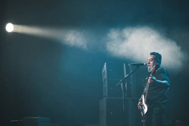 Molotov live in Copenhagen, Denmark Copenhagen, Denmark. 15th, June 2026. The Mexican rock band Molotov performs a live concert at Poolen in Copenhagen. Here singer and musician Paco Ayala is seen live on stage. Denmark, Copenhagen  Copyright: xGonzalesxPhoto PeterxTroestx
