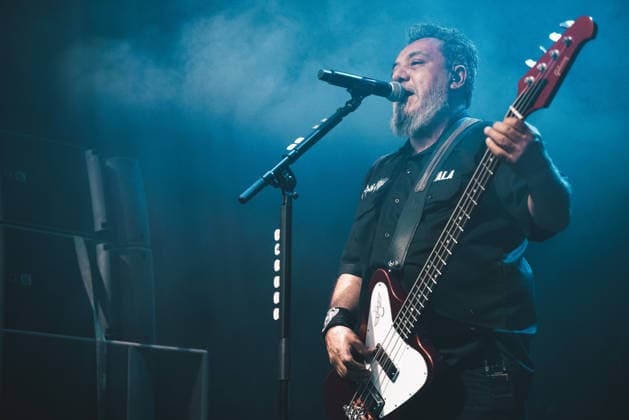 Molotov live in Copenhagen, Denmark Copenhagen, Denmark. 15th, June 2026. The Mexican rock band Molotov performs a live concert at Poolen in Copenhagen. Here singer and musician Paco Ayala is seen live on stage. Denmark, Copenhagen  Copyright: xGonzalesxPhoto PeterxTroestx
