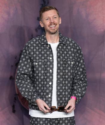 Professor Green attends Jackass: Best and Last UK Fan Screening at BFI IMAX in London, England. UK. Wednesday 3rd June 2026. Copyright: xJamesxWarrenx FP_Jackass_001