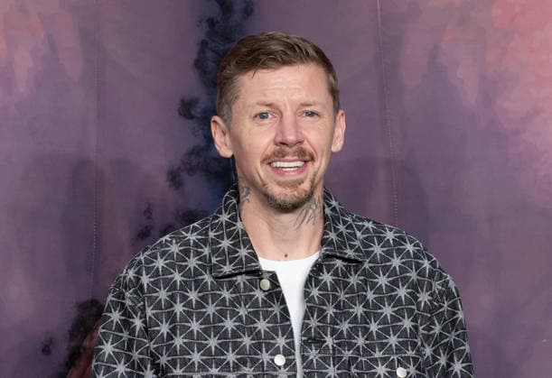 Professor Green attends Jackass: Best and Last UK Fan Screening at BFI IMAX in London, England. UK. Wednesday 3rd June 2026. Copyright: xJamesxWarrenx FP_Jackass_002