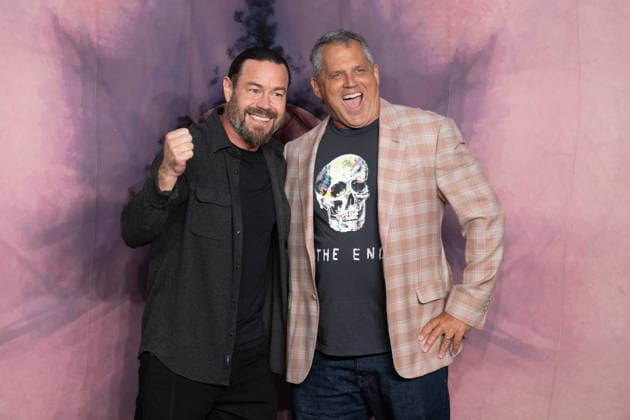 Chris Pontius and Jeff Tremaine attends Jackass: Best and Last UK Fan Screening at BFI IMAX in London, England. UK. Wednesday 3rd June 2026. Copyright: xJamesxWarrenx FP_Jackass_028