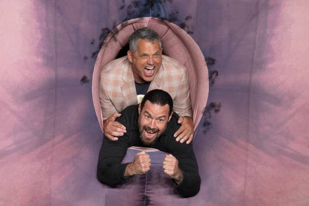 Chris Pontius and Jeff Tremaine attends Jackass: Best and Last UK Fan Screening at BFI IMAX in London, England. UK. Wednesday 3rd June 2026. Copyright: xJamesxWarrenx FP_Jackass_025
