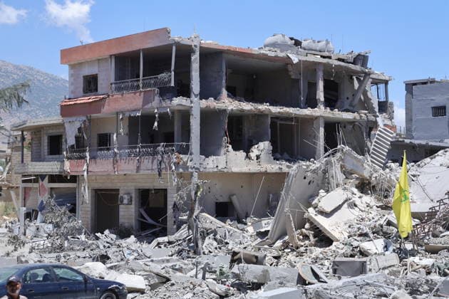 Aftermath of Israeli attacks visible in Lebanon s Sahmar following U.S.-Iran deal BEKAA VALLEY, LEBANON - JUNE 16: A view of destruction caused by an Israeli strike in the town of Sahmar in Lebanon s Bekaa Valley on June 16, 2026. Damage to buildings is seen following the agreement reached between the United States and Iran. Ramiz Dallah Anadolu Sahmar Lebanon. Editorial use only. Please get in touch for any other usage.  Copyright: x2026xAnadoluxRamizxDallahx