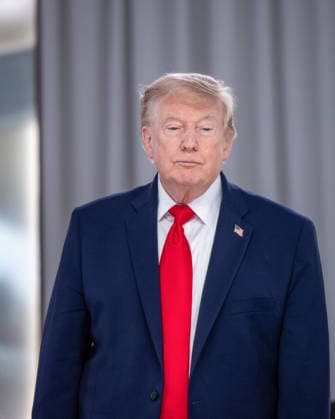 U.S. President Donald Trump attends a working lunch as part of the G7 summit in Evian, eastern France, on June 16, 2026 A G7 summit is set to take place June 15–17 in the French town of Évian-les-Bains near Switzerland, and it will be attended by national leaders as well as the EU’s foreign policy chief and ministers from Brazil, Canada, the United Arab Emirates, and Turkey Ammar Abd Rabbo Pool Bestimage Évian-les-Bains, France,detected_source_language  Copyright: xAmmarxAbdxRabbo Pool BestimagexAmmarxAbdxRabbo Pool Bestimagex