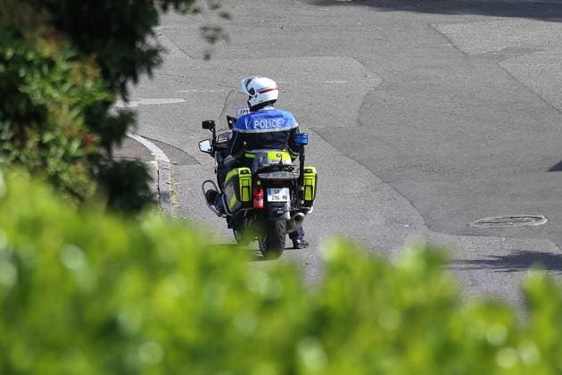 Évian-les-Bains, Frankreich, 16.06.2026: G7-Gipfel: Französische Polizei *** Évian-les-Bains, France, June 16, 2026 G7 Summit French Police,detected_source_language Copyright: xdtsxNachrichtenagenturx dts_123399