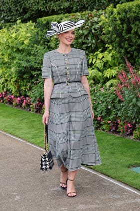 . 16 06 2026. Ascot , United Kingdom. Helen Flanagan wearing an outfit by Karen Millen on the opening day of Royal Ascot, United Kingdom.  xStephenxLockx xi-Imagesx IIM-26833-0095