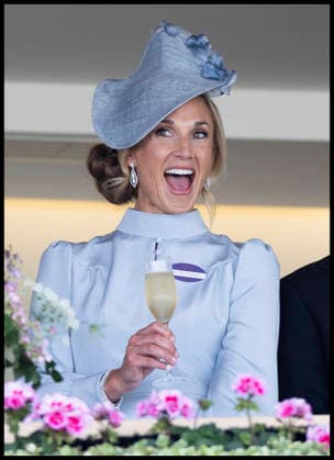 . 16 06 2026. Ascot , United Kingdom. Peter Phillips and Harriet Sperling in the Royal Box on the opening day of Royal Ascot, United Kingdom.  xStephenxLockx xi-Imagesx IIM-26833-0101