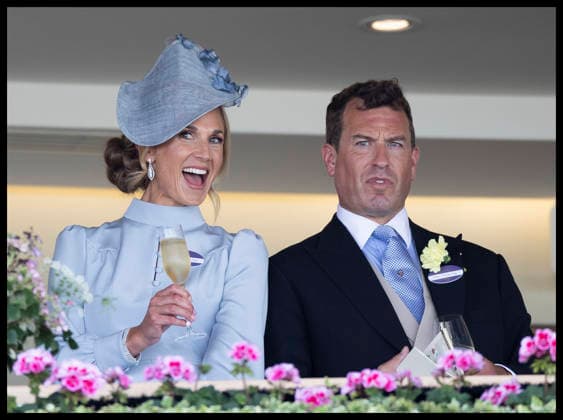 . 16 06 2026. Ascot , United Kingdom. Peter Phillips and Harriet Sperling in the Royal Box on the opening day of Royal Ascot, United Kingdom.  xStephenxLockx xi-Imagesx IIM-26833-0102