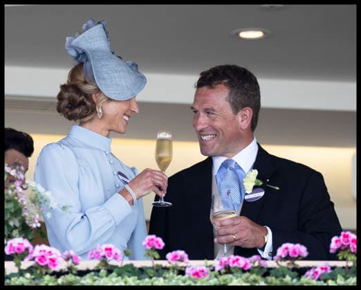 . 16 06 2026. Ascot , United Kingdom. Peter Phillips and Harriet Sperling in the Royal Box on the opening day of Royal Ascot, United Kingdom.  xStephenxLockx xi-Imagesx IIM-26833-0106
