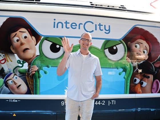 IPA85750698 - Rome, Termini Station, photocall for the animated film Toy Story 5. Pictured: Pete Docter  Copyright: xMarcoxProvvisionatox xMarcoxProvvisionatox 85750698