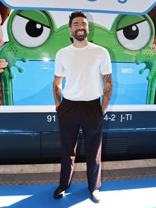 IPA85751518 - Rome, Termini Station, photocall for the animated film Toy Story 5. Pictured: Gianluca Gazzoli  Copyright: xMarcoxProvvisionatox xMarcoxProvvisionatox 85751518