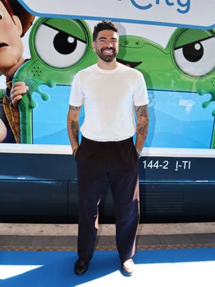 IPA85751524 - Rome, Termini Station, photocall for the animated film Toy Story 5. Pictured: Gianluca Gazzoli  Copyright: xMarcoxProvvisionatox xMarcoxProvvisionatox 85751524