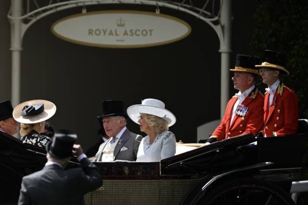 Royal Ascot opens with attendance of King Charles III and Queen Camilla in London LONDON, UNITED KINGDOM - JUNE 16: The traditional Royal Ascot horse racing event, which has been held in the United Kingdom since 1711, begin with the attendance of King Charles III and Queen Camilla in London, United Kingdom on June 16, 2026. Rasid Necati Aslim Anadolu London United Kingdom. Editorial use only. Please get in touch for any other usage.  Copyright: x2026xAnadoluxRasidxNecatixAslimx