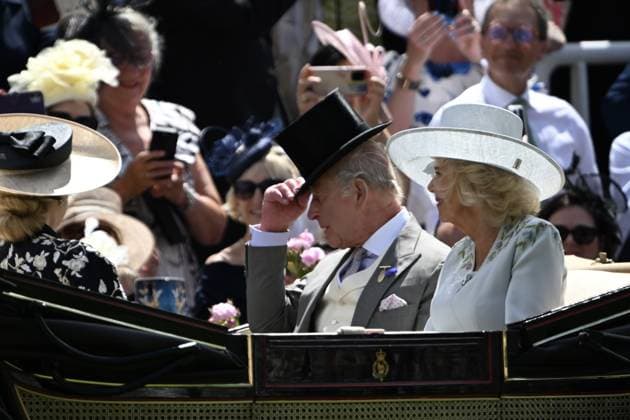 Royal Ascot opens with attendance of King Charles III and Queen Camilla in London LONDON, UNITED KINGDOM - JUNE 16: The traditional Royal Ascot horse racing event, which has been held in the United Kingdom since 1711, begin with the attendance of King Charles III and Queen Camilla in London, United Kingdom on June 16, 2026. Rasid Necati Aslim Anadolu London United Kingdom. Editorial use only. Please get in touch for any other usage.  Copyright: x2026xAnadoluxRasidxNecatixAslimx